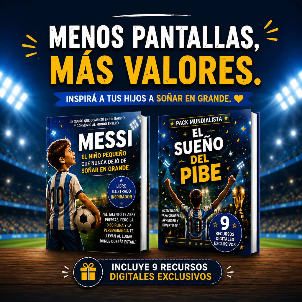 Pack Mundialista: Messi + El Sueño del Pibe + 9 recursos digitales exclusivos